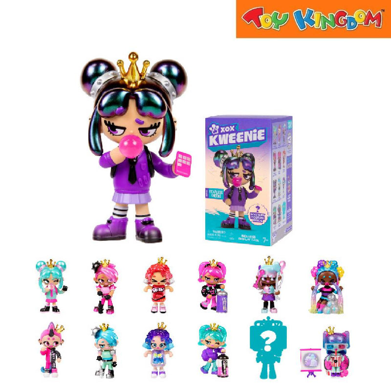 XOX Kweenie Fearless Kweens Series 3.5 inch Mystery Figure With Display Case