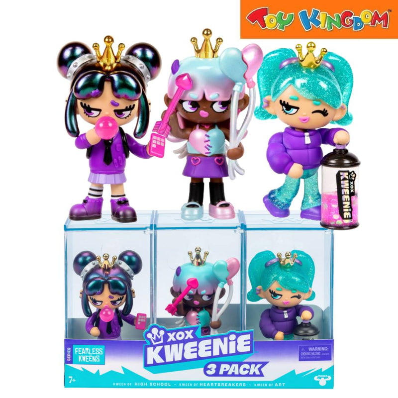 XOX Kweenie Fearless Kweens Series 3 Packs Action Figure