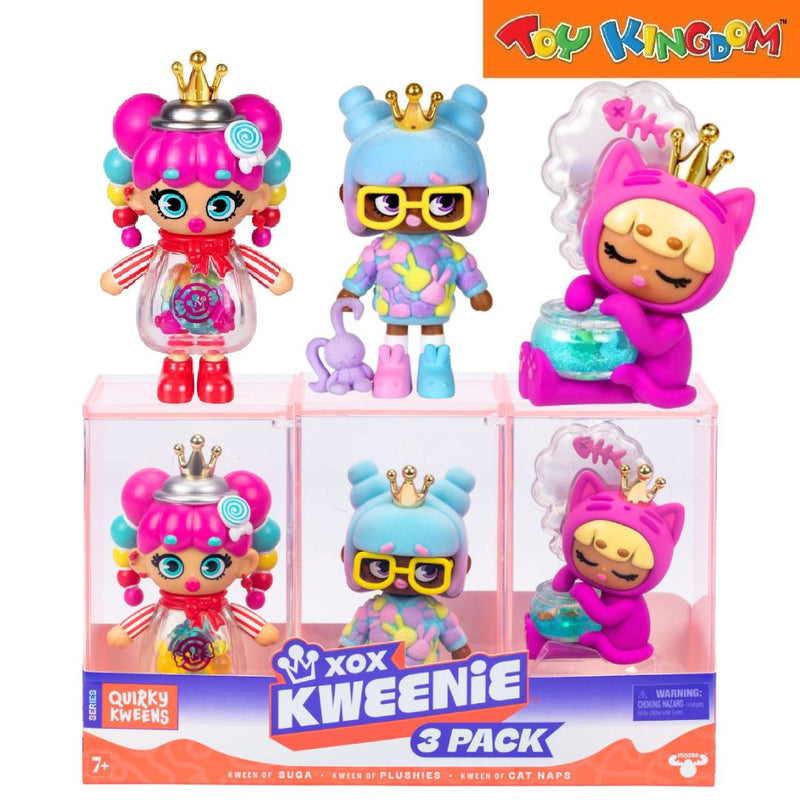 XOX Kweenie Quirky Kweens Series 3 Packs Action Figure