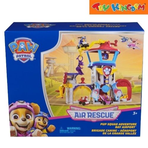 Paw Patrol Air Rescue Pup Squad Adventure Bay Airport Playset