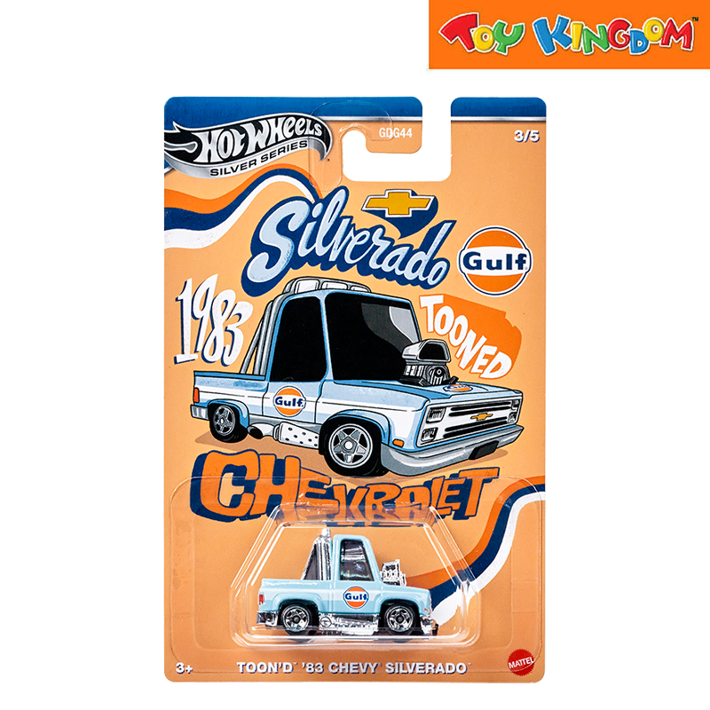 Hot Wheels 1983 Chevrolet Silverado Tooned Themed Automotive