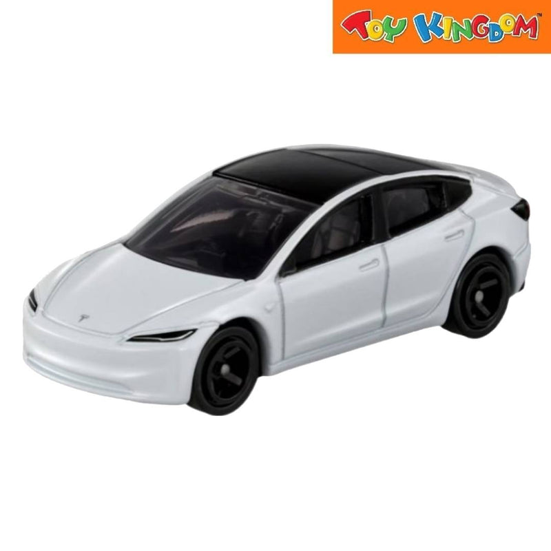 Tomica No.98 Tesla Model 3 White Die-cast