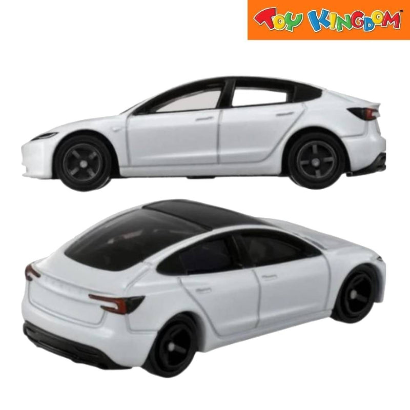 Tomica No.98 Tesla Model 3 White Die-cast