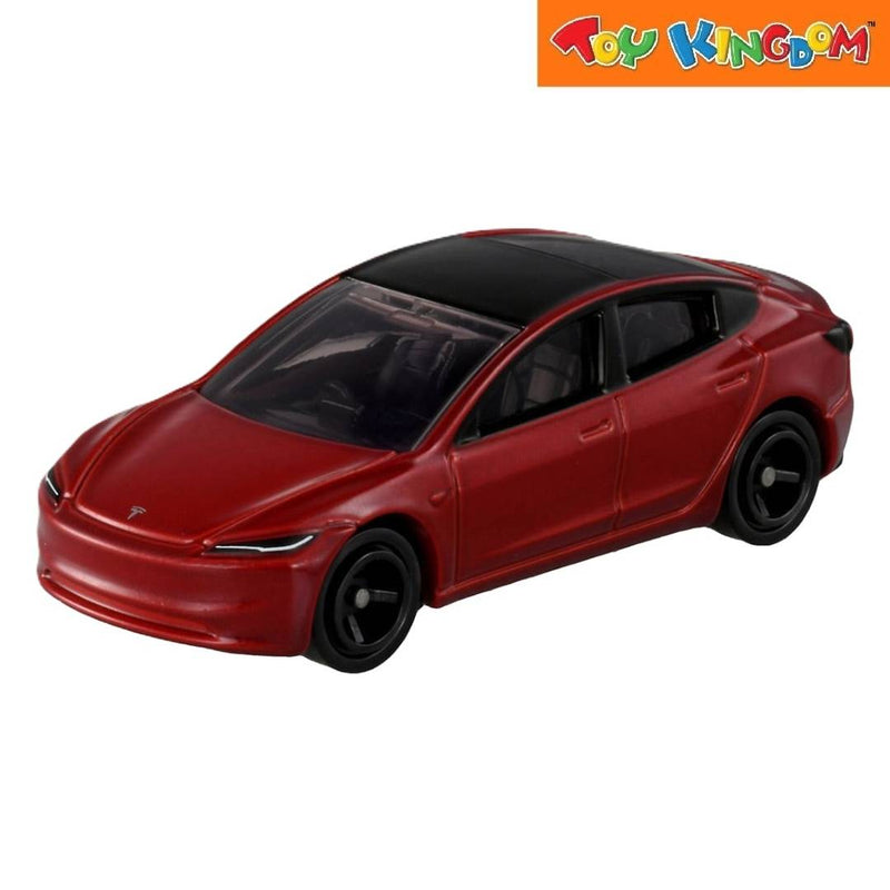 Tomica No.98 Tesla Model 3 Red Die-cast