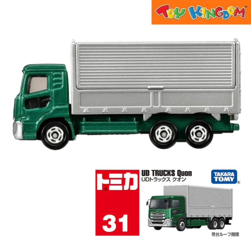 Tomica No.31 UD Trucks Quon Green Die-cast