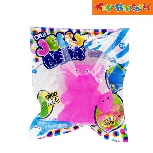 Orb Jelly Bear Pink Squishy Toys