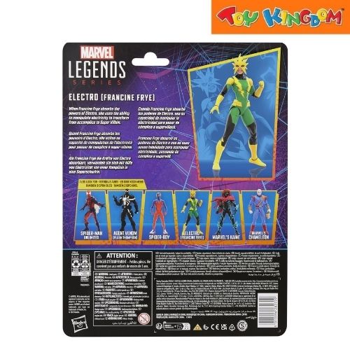 Marvel Legends Series SPD Electro Francine Frye Action Figure