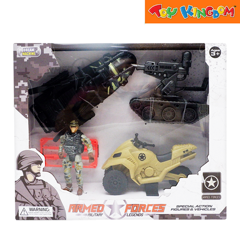 Dream Machine 90137 Armed Forces Military Legends SF 03 Playset