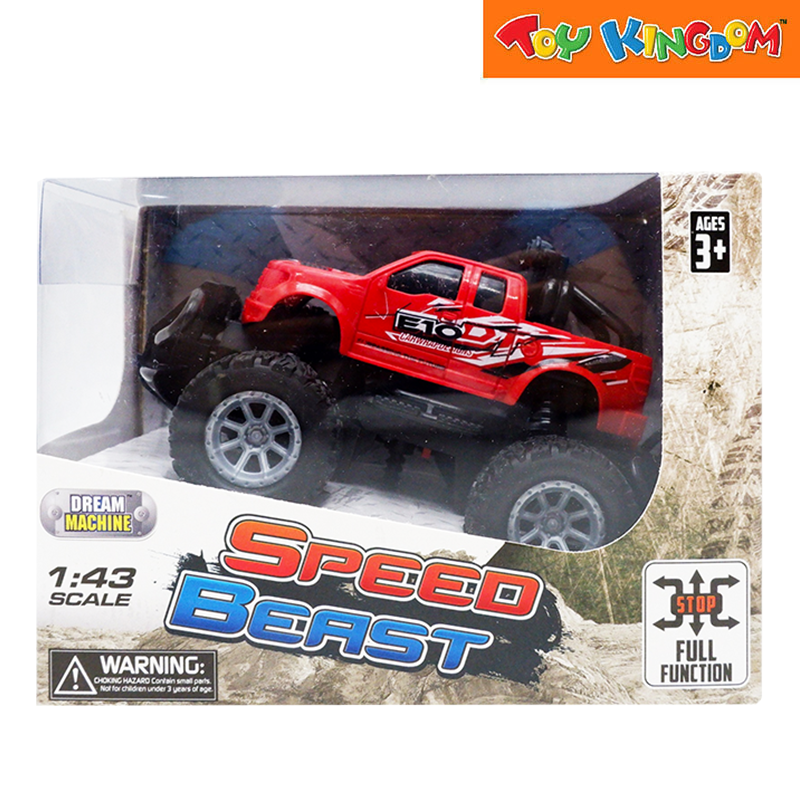 Dream Machine 1:43 RC Speed Beast E10 Red Die-cast