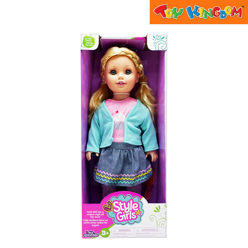 New Adventures 8300 4 Blue Blazer 18 inch Doll