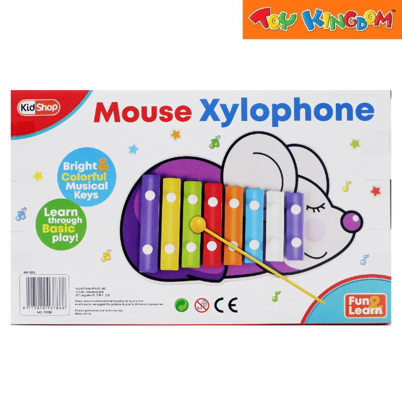 KidShop Mouse Xylophone Bright & Colorful Musical Keys