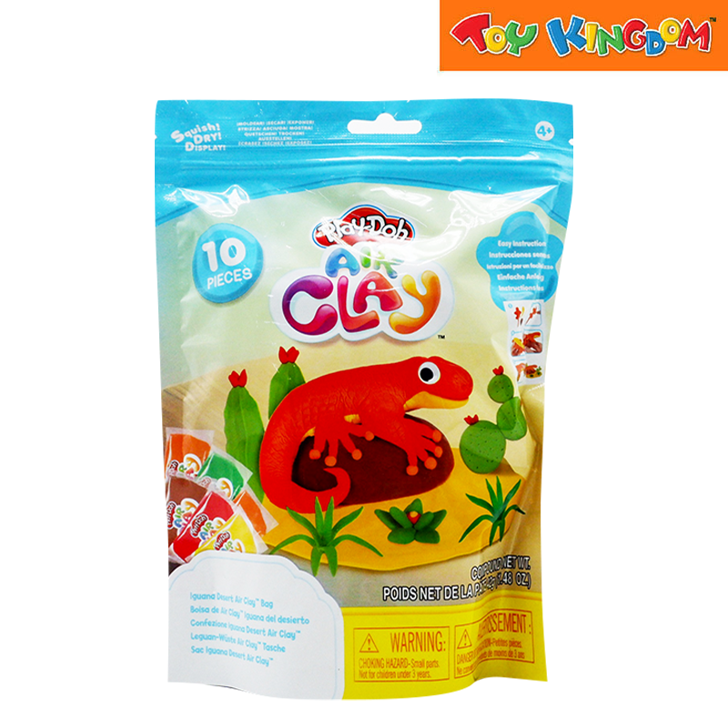 Play-Doh Air Clay Red Iguana Desert