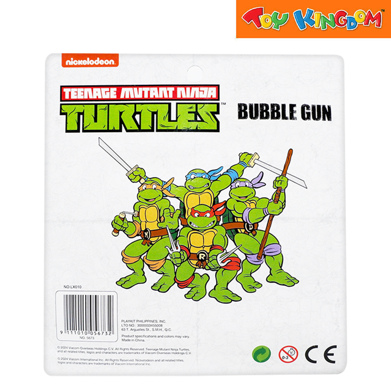 Teenage Mutant Ninja Turtles Bubble Gun Blaster