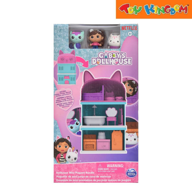 Gabby's Dollhouse Mini Playset Bundle