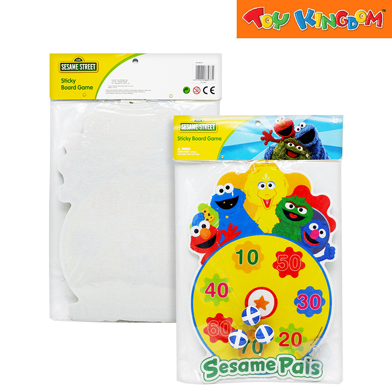 Sesame Street Velcro Target Sticky Board Game