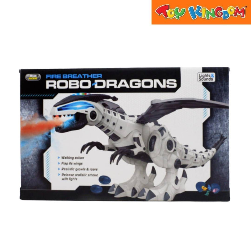 Dream Machine Fire Breather White Robo Dragon