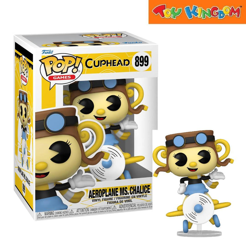 Funko Pop! Games Cuphead Aeroplane Ms. Chalice Vinyl Figure