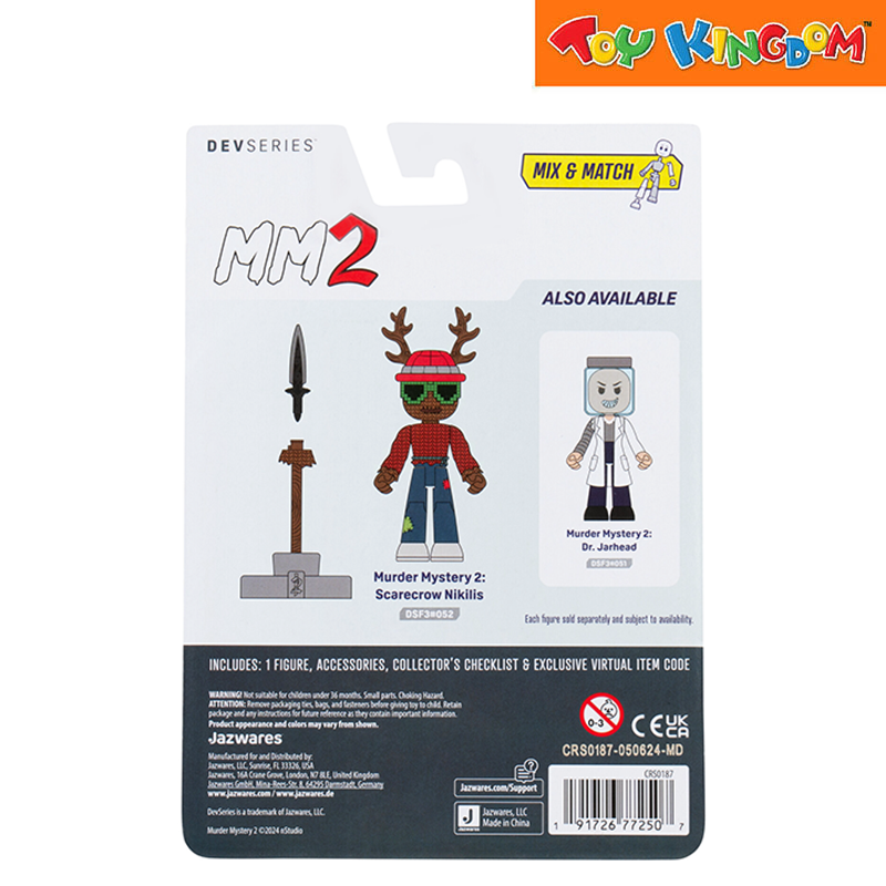 Dev Series Murder Mystery 2 Scarecrow Nikilis Playset