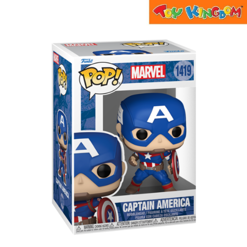 Funko Pop! Marvel Civil War Captain America Bobblehead Figure