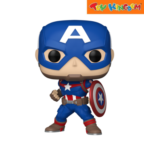 Funko Pop! Marvel Civil War Captain America Bobblehead Figure