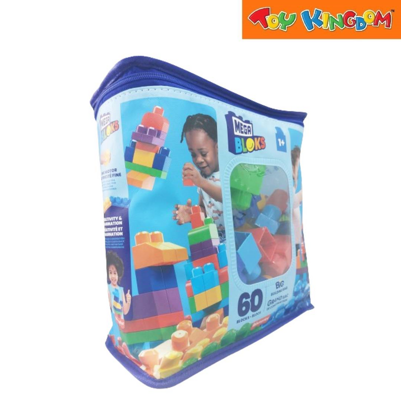 Megabloks 60 Pcs Big Building Bag Classic Toy Kingdom