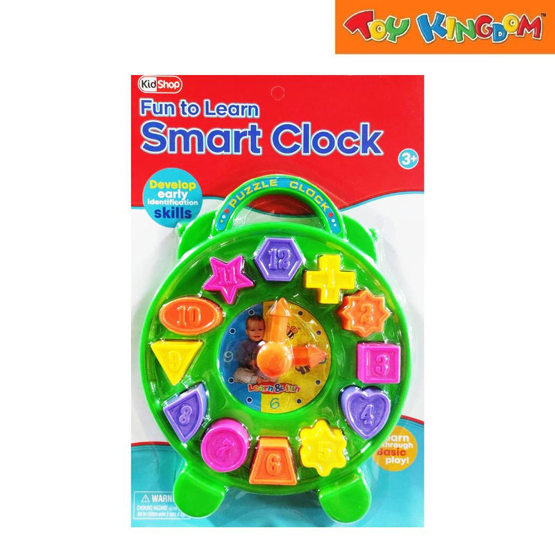 KidShop Fun To Learn Green Puzzle Smart Clock