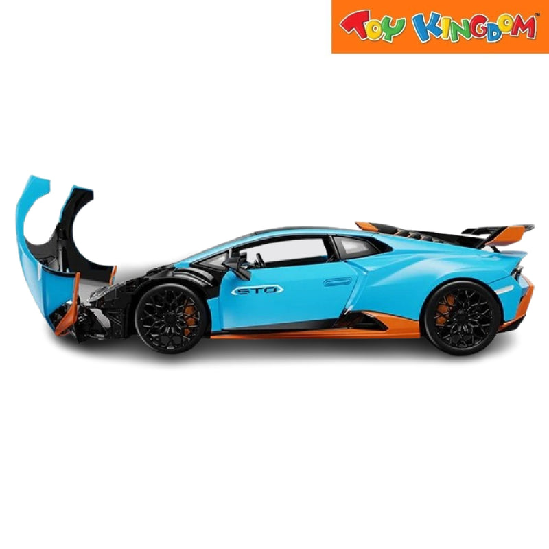 Rastar 1:18 Lamborghini Huracan STO Blue Die-cast