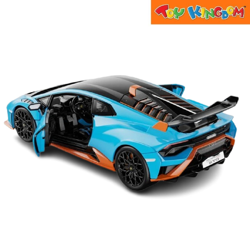 Rastar 1:18 Lamborghini Huracan STO Blue Die-cast