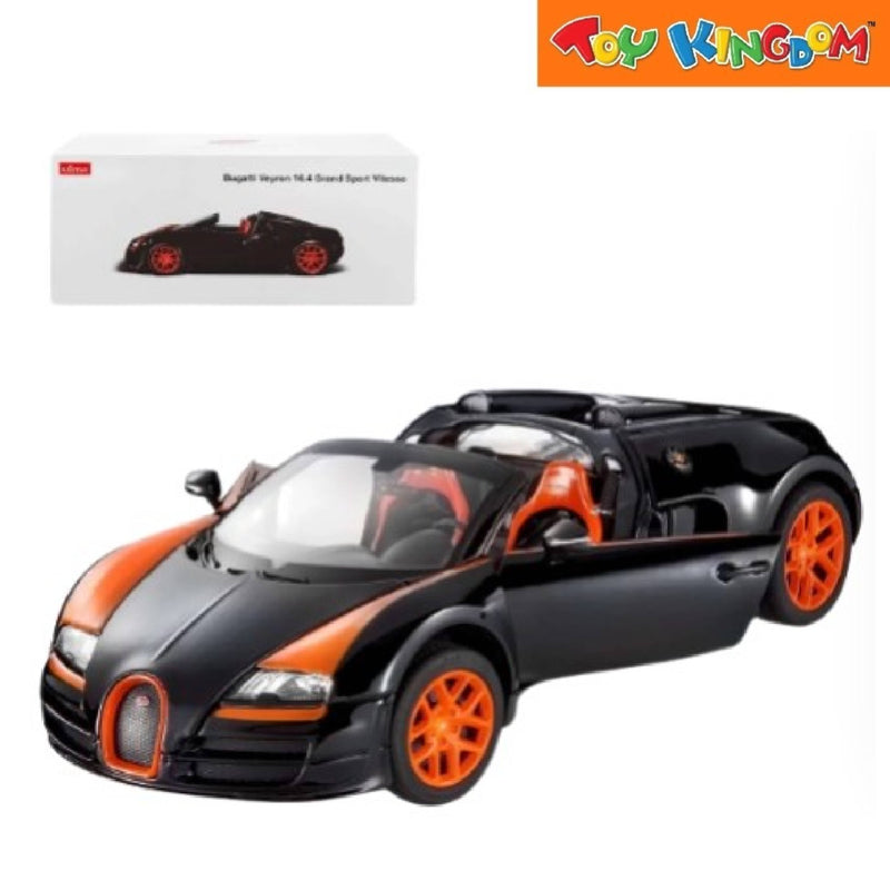 Rastar 1:14 Bugatti Veyron 16.4 Grand Sport Vitesse Black Die-cast