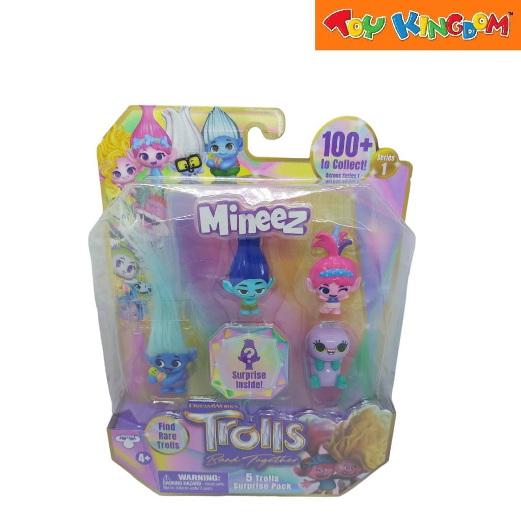 DreamWorks Trolls Band Together Mineez 5 Trolls Surprise Pack Mini ...