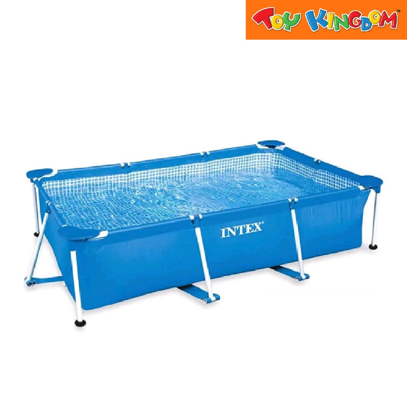 Intex Rectangular 118in x 78in x 29in Above Ground Frame Swimming Pool