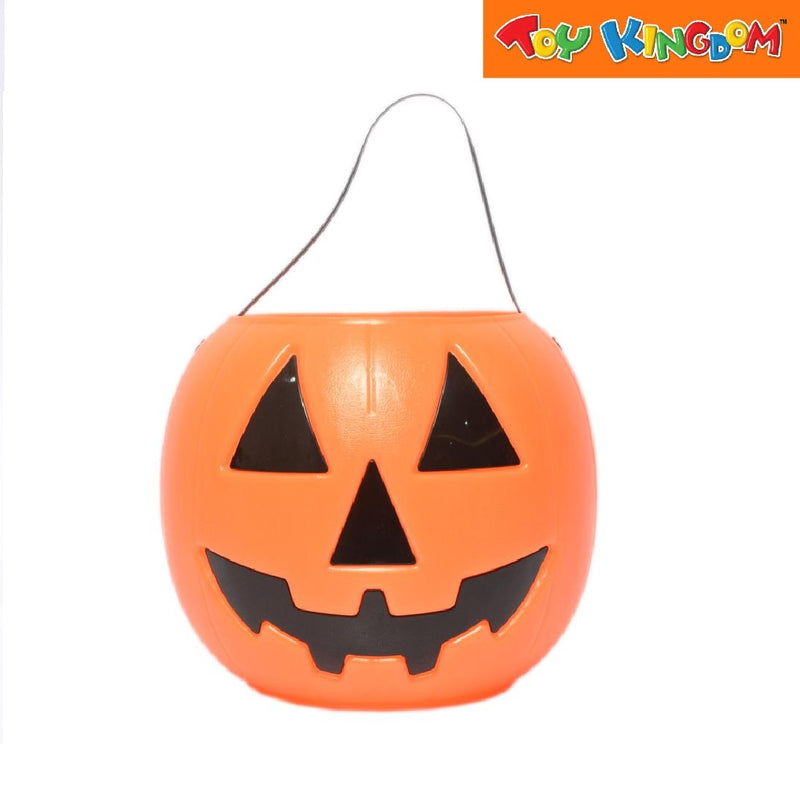 Orange Halloween Pumpkin Pail