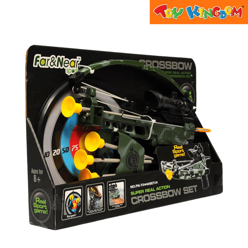 Far & Near Sport Super Real Action Crossbow Set