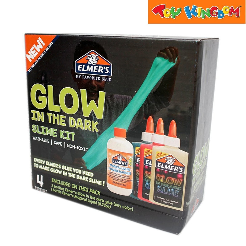 Elmer's 4 pcs Glow in-the-Dark Slime