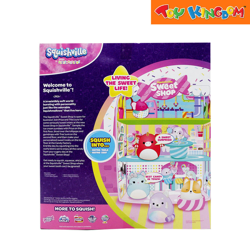 Squishmallows Squishville Sweet Shop Playset