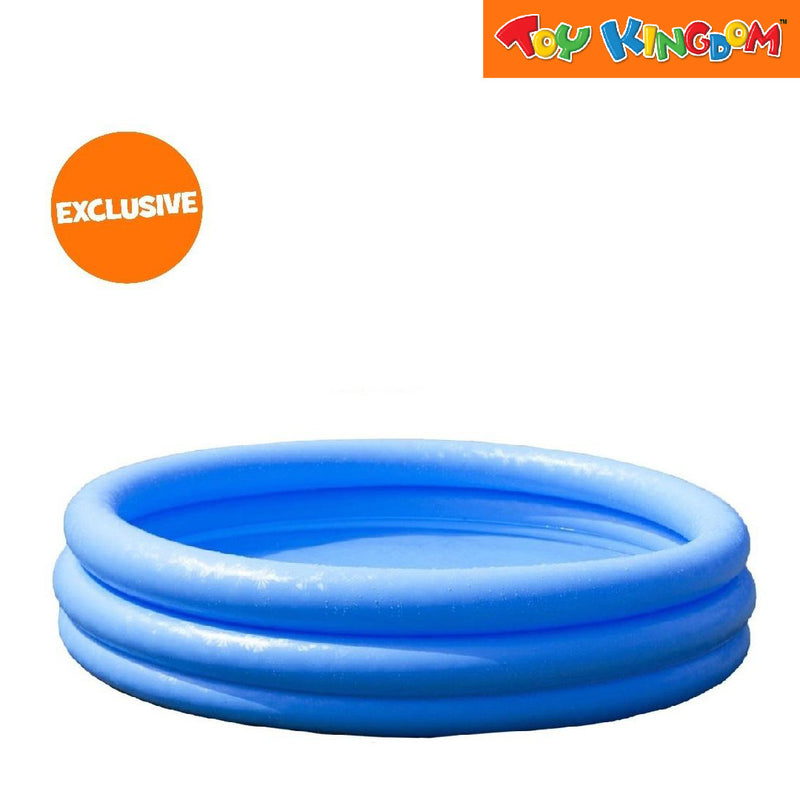 Intex Crystal Blue 58in x 13in Inflatable Swimming Pool