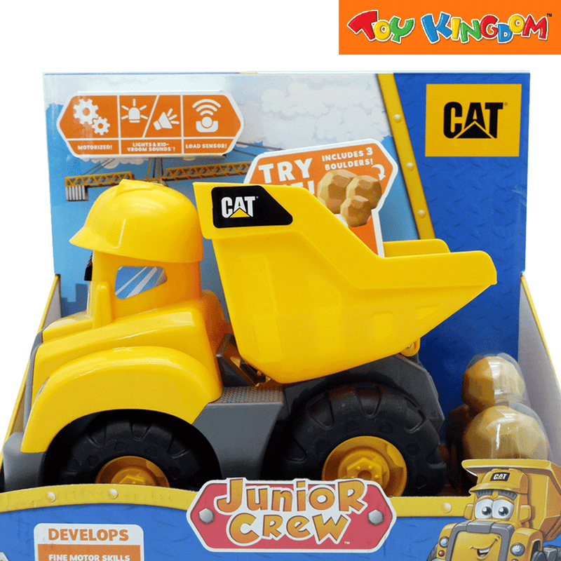 CAT Construction Buddies Junior Crew Dump Truck | Toy Kingdom