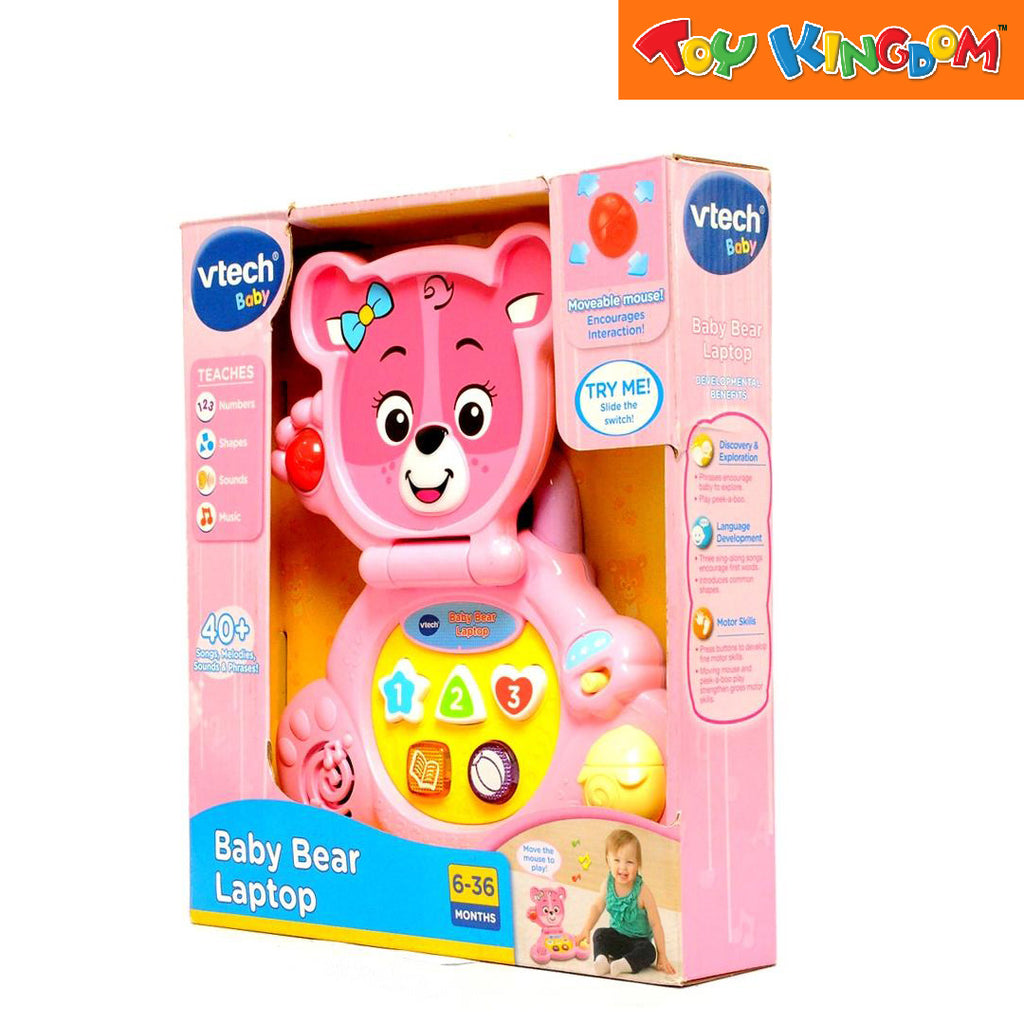 VTech Bear's Baby Laptop, Pink