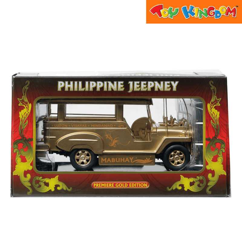 PhilCraft Premier Gold Edition Philippine Jeepney Die-cast Vehicle