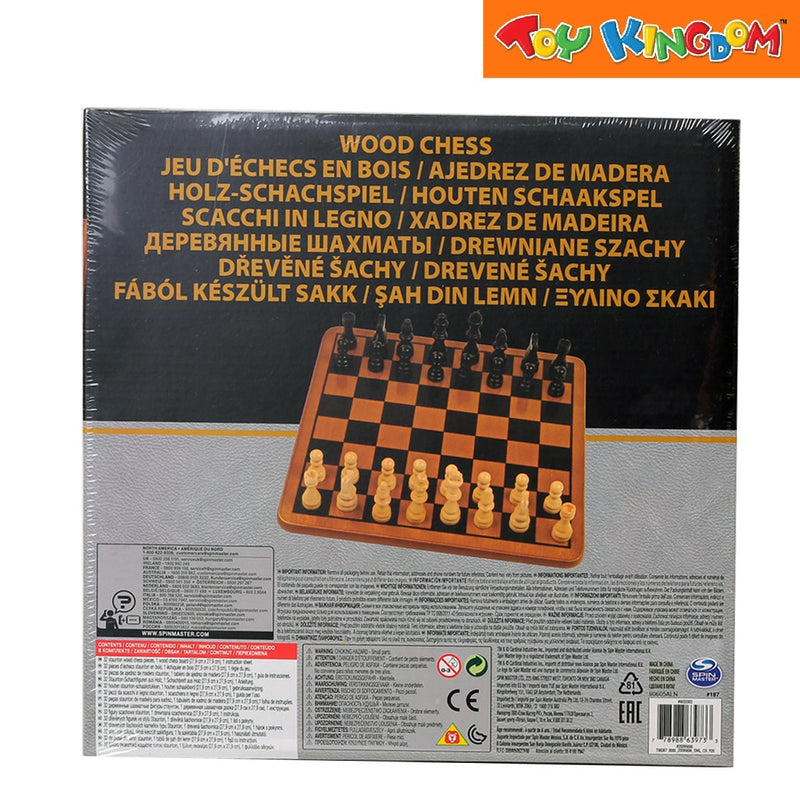 Cardinal Games Wood Chess Board Game