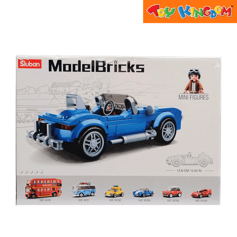 Sluban Classic Sports Car Model Bricks