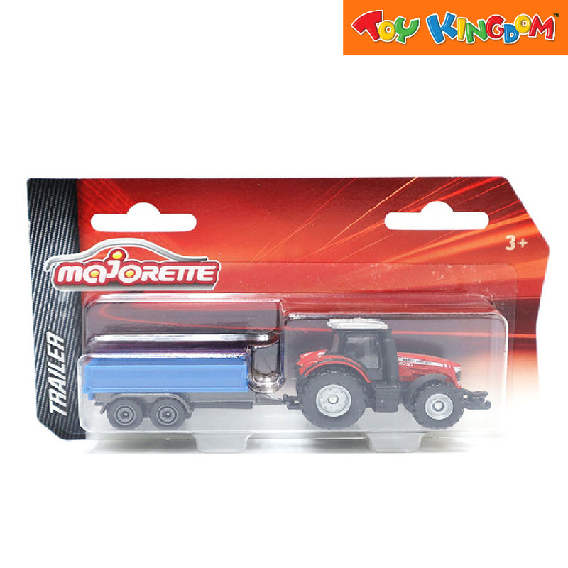 Majorette Trailer Massey Ferguson Farm Die-cast Vehicle