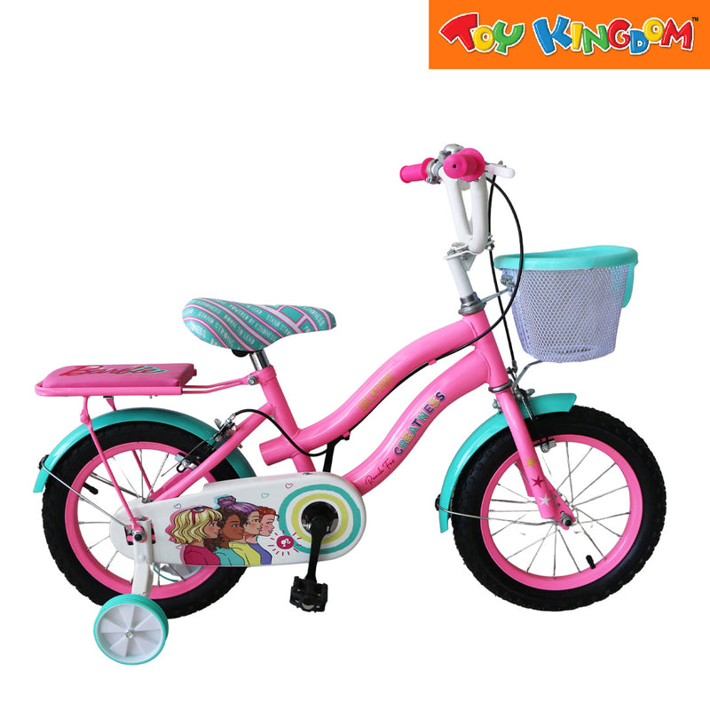 Barbie with Basket 14 inch Bike