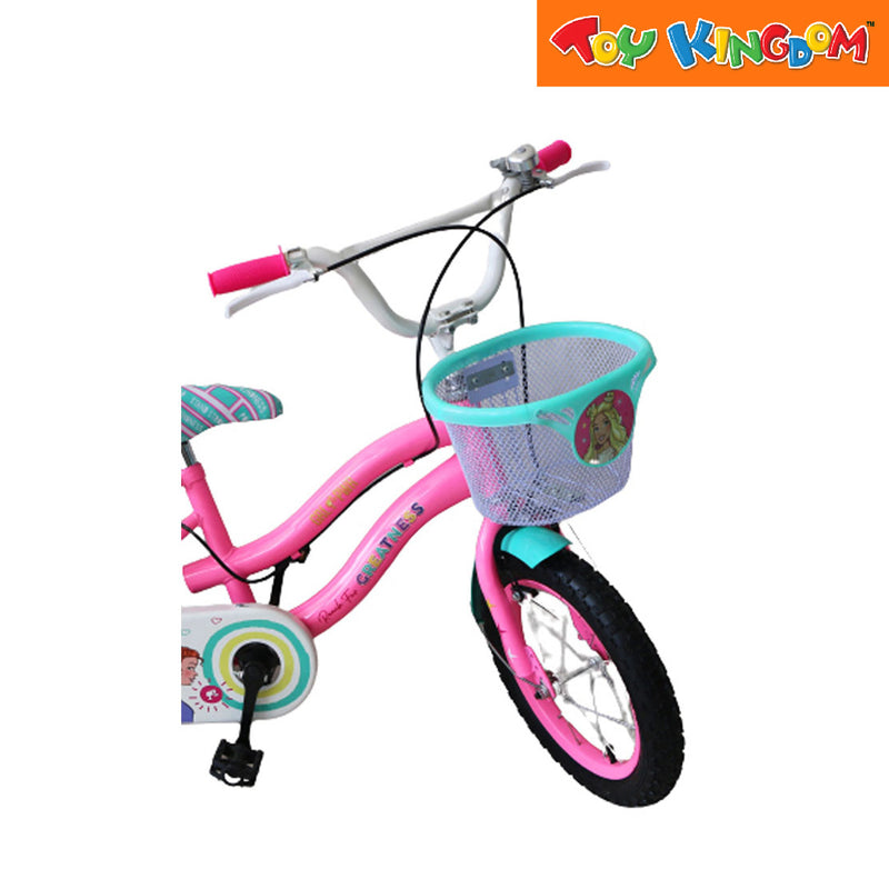 Barbie with Basket 14 inch Bike