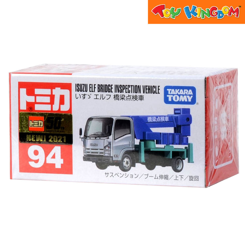 Tomica No. 94-9 9 Isuzu Elf Inspection Car Die-cast