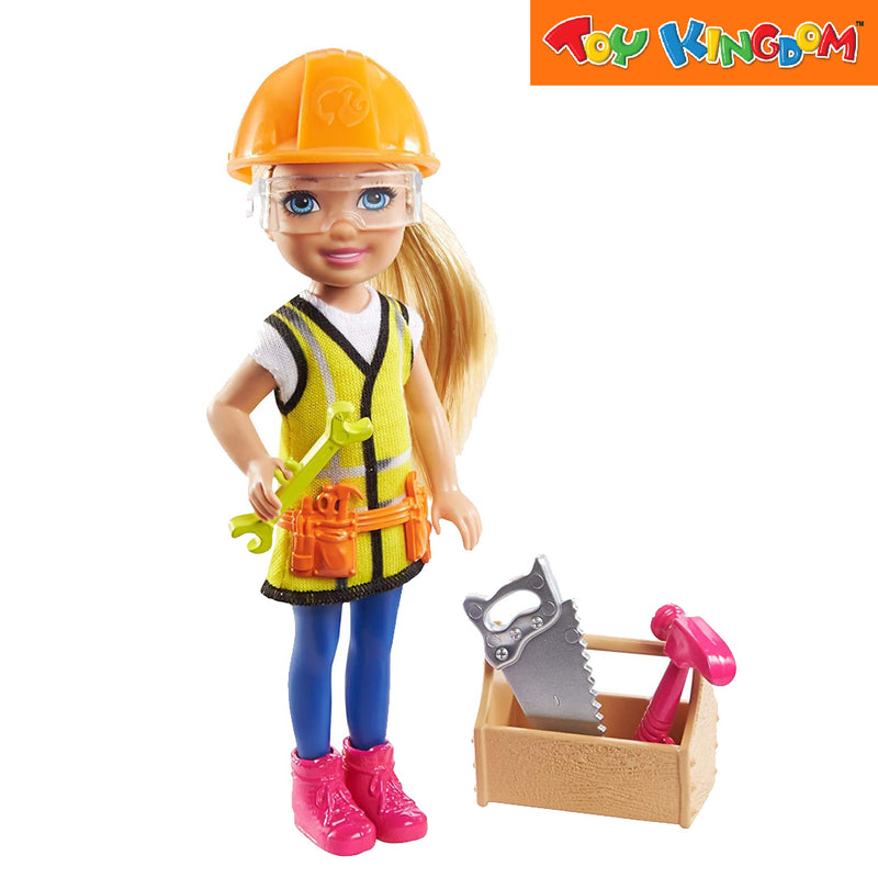 Barbie Career Chelsea Builder Blonde Hair Playset