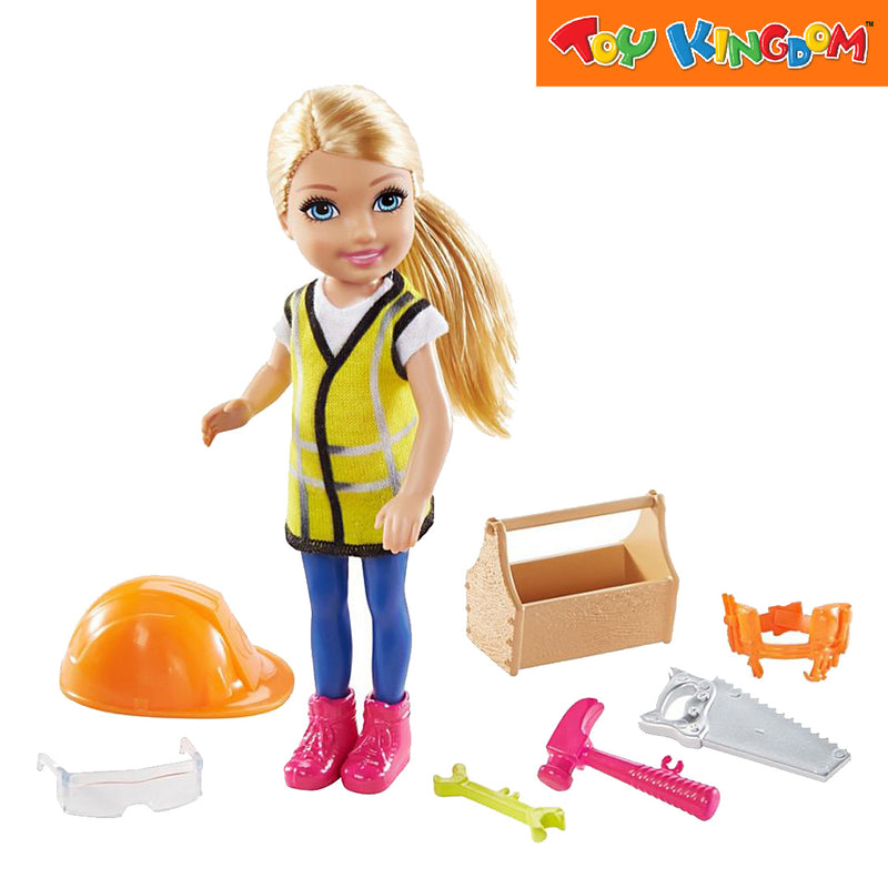 Barbie Career Chelsea Builder Blonde Hair Playset