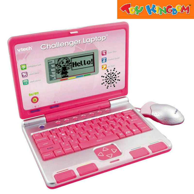 Vtech Pink Challenger Laptop Toy Kingdom