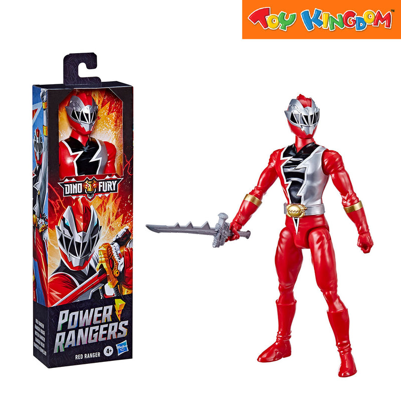 Power Rangers Dino Fury Rangers Red Ranger 12 inch Action Figure