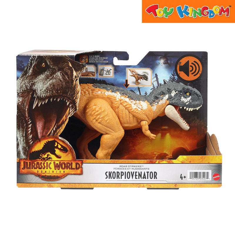 Jurassic World Roar Strikers Skorpiovenator